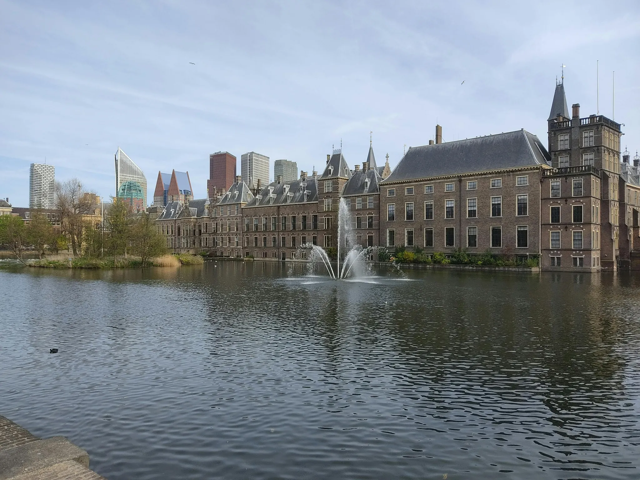 Binnenhof Den Haag op Prinsjesdag